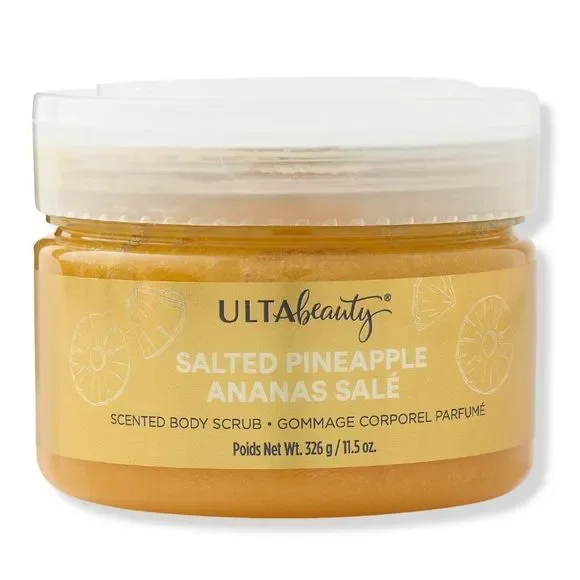 $7❤️🔥 Ulta Beauty SALTED PINEAPPLE Scented Body Scrub 🧼 🍍 NEW & SEALED - Picture 1 of 4